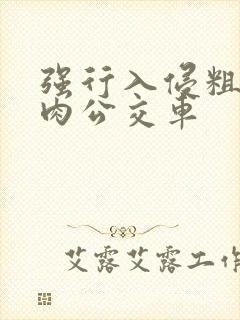 强行入侵粗暴h肉公交车