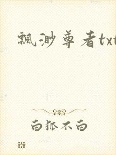 飘渺尊者txt
