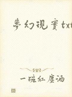 梦幻现实txt