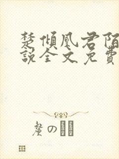 楚倾凰君陌尘小说全文免费阅读