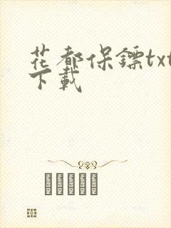花都保镖txt下载