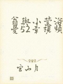 翁与小莹浴室欢爱52章视频