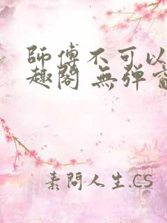 师傅不可以 笔趣阁 无弹窗