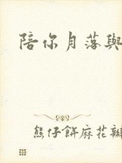 陪你月落与星沉