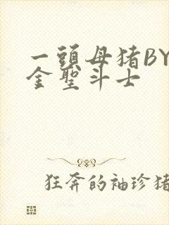 一头母猪BY黄金圣斗士