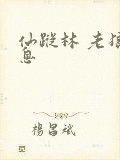 仙踪林 老狼信息