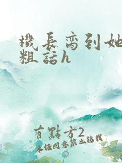 机长脔到她哭h粗话h