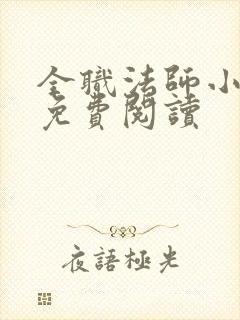 全职法师小说 免费阅读