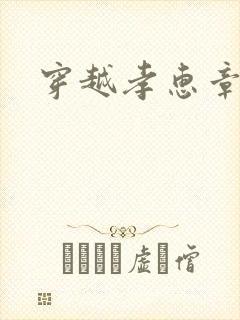 穿越孝惠章皇后