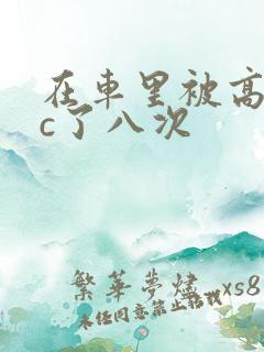 在车里被高潮被c了八次