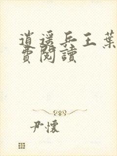 逍遥兵王叶成免费阅读