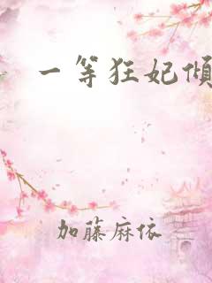 一等狂妃倾天下