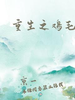 重生之鸡毛蒜皮