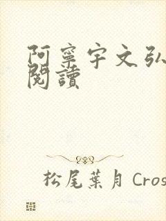 阿宁宇文弘免费阅读