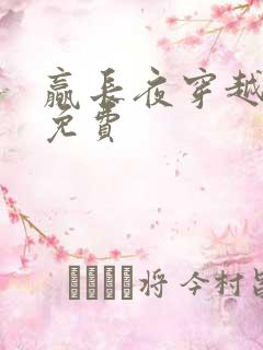 赢长夜穿越小说免费