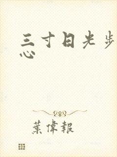 三寸日光步步惊心