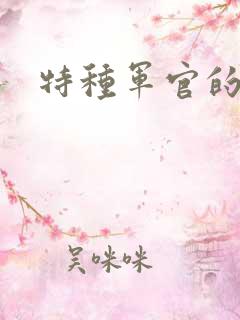特种军官的宠妻