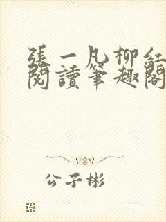 张一凡柳红免费阅读笔趣阁