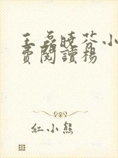 王磊晓芬小说免费阅读杨