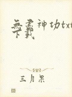 无尽神功txt下载