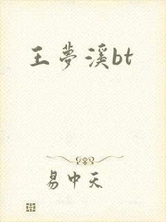 王梦溪bt