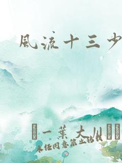 风流十三少