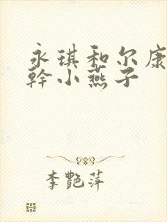 永琪和尔康一起干小燕子