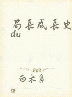 局长成长史sodu