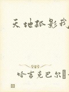 天地孤影我独行