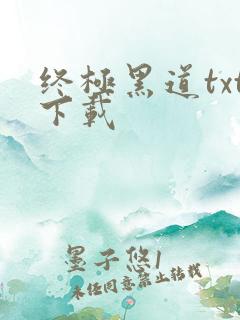 终极黑道txt下载