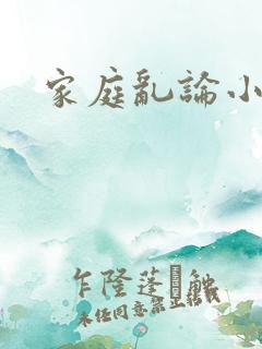 家庭乱论小说