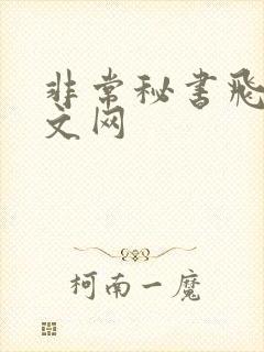 非常秘书飞速中文网