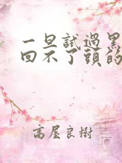 一旦试过黑人就回不了头的英文