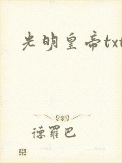 光明皇帝txt