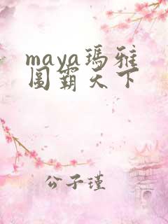 maya玛雅 图霸天下