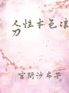 人性本色浪子小刀