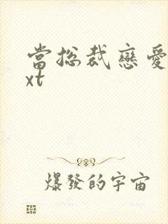 当总裁恋爱时txt