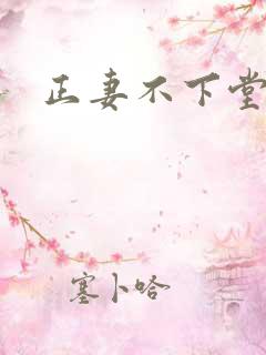 正妻不下堂