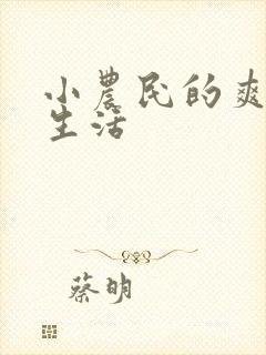 小农民的爽歪歪生活