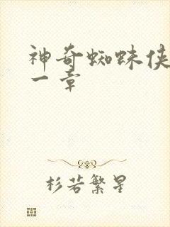 神奇蜘蛛侠第十一章