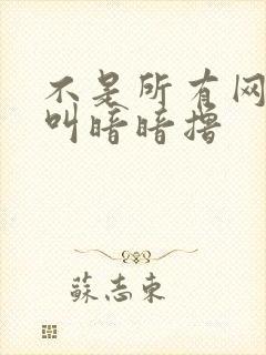 不是所有网站都叫暗暗撸