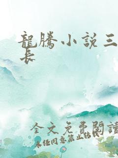 龙腾小说三宝局长