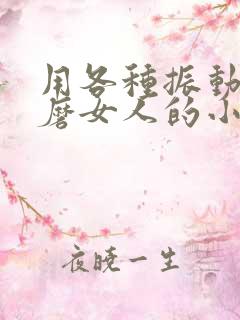 用各种振动器折磨女人的小说