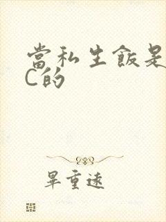 当私生饭是要挨C的