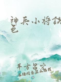 神兵小将铁心填色