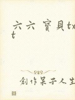 六六 宝贝txt