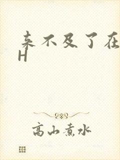 来不及了在车CH