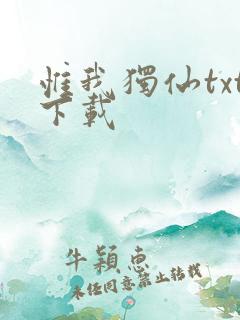 惟我独仙txt下载