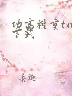 功高权重txt下载