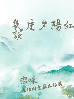 几度夕阳红 小说